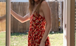 Mandy Roe Takes Off Her Sundress