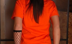 Karen in Prison Orange